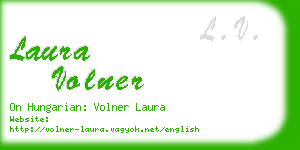 laura volner business card